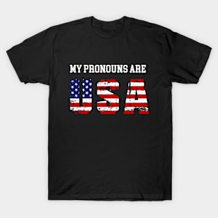 My Pronouns are USA T-Shirt